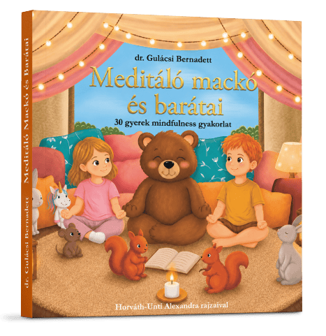 Meditáló mackó és barátai könyv
