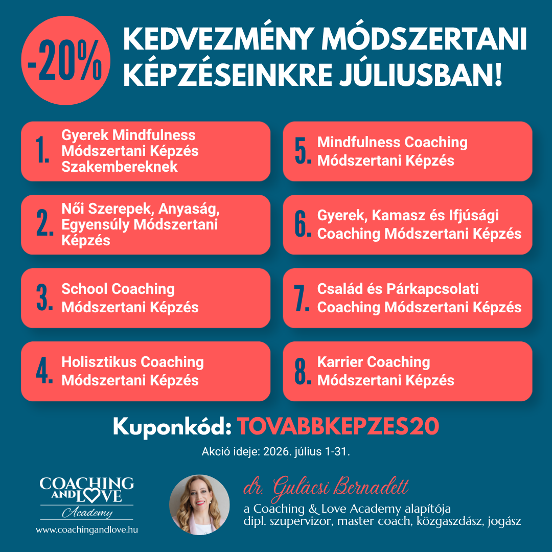 20% kedvezmény módszertani továbbképzéseinkre júliusban!